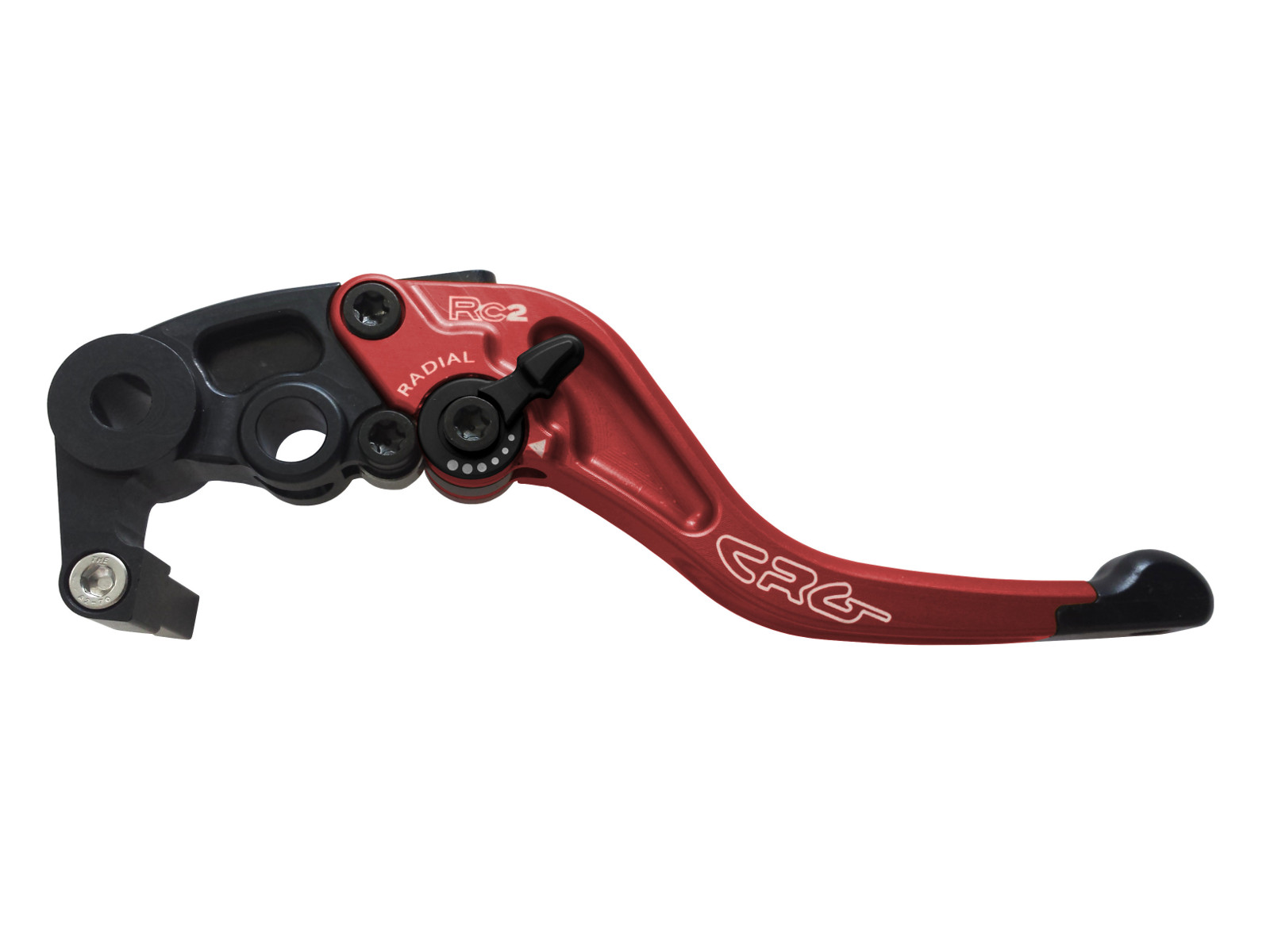 RC2 Shorty Red Adjustable Brake Lever - Click Image to Close