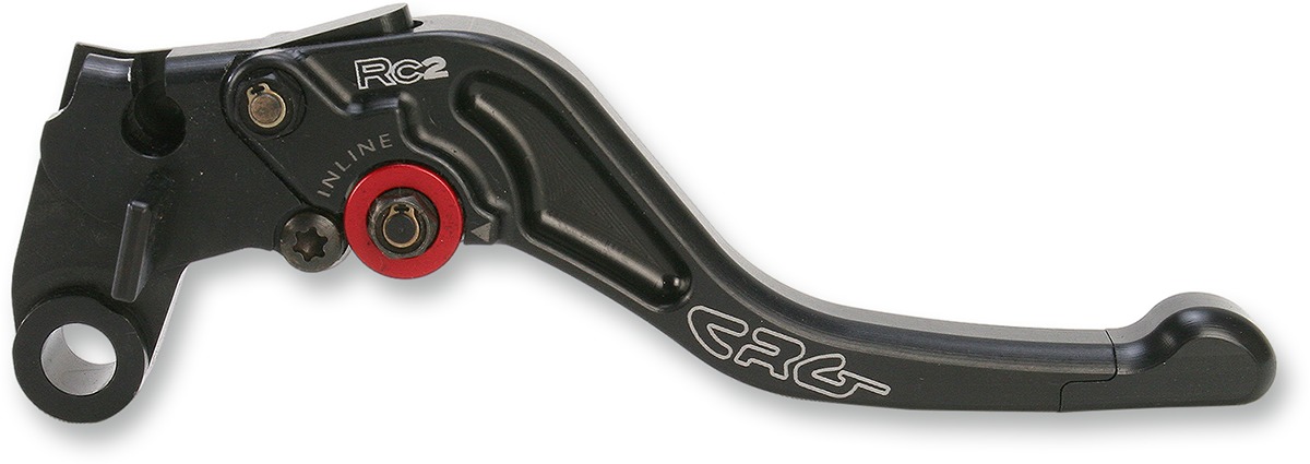RC2 Shorty Black Adjustable Clutch Lever - For 99-09 Suzuki SV650 - Click Image to Close