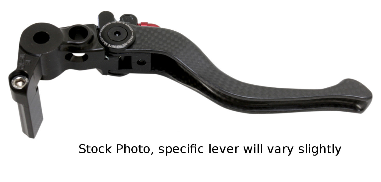 Carbon Fiber Shorty Length Brake Lever - 09-14 Yamaha R1 - Click Image to Close
