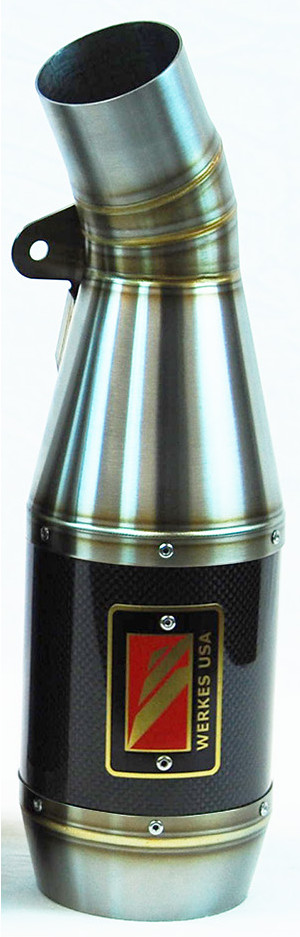 GP Carbon Fiber Slip On Exhaust - for Ducati Monster 1200 & 821 - Click Image to Close