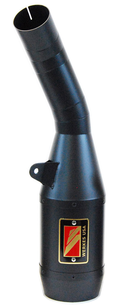 Black Velvet GP Slip On Exhaust - for 11-15 Kawasaki ZX10R - Click Image to Close