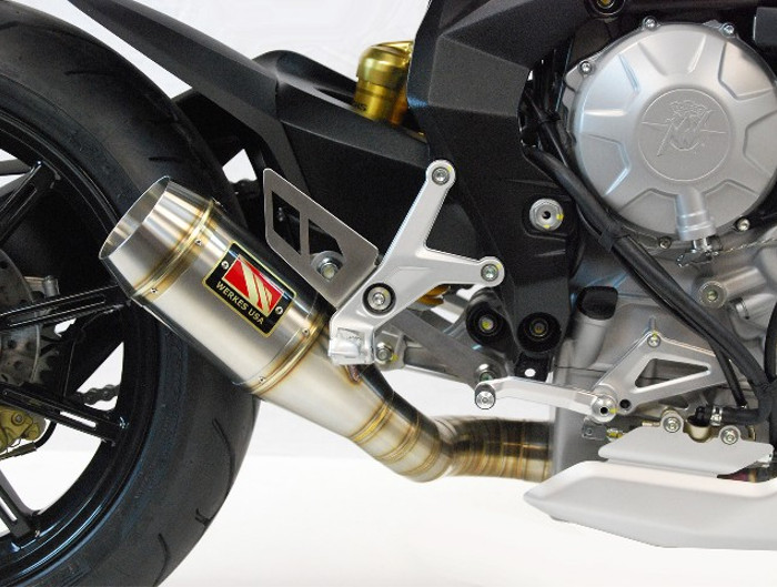 GP Slip On Exhaust - for MV Agusta B3 800 Models - Click Image to Close