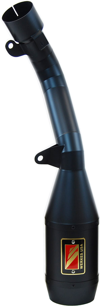 Black Velvet GP Slip On Exhaust - for 08-12 Triumph Street Triple - Click Image to Close