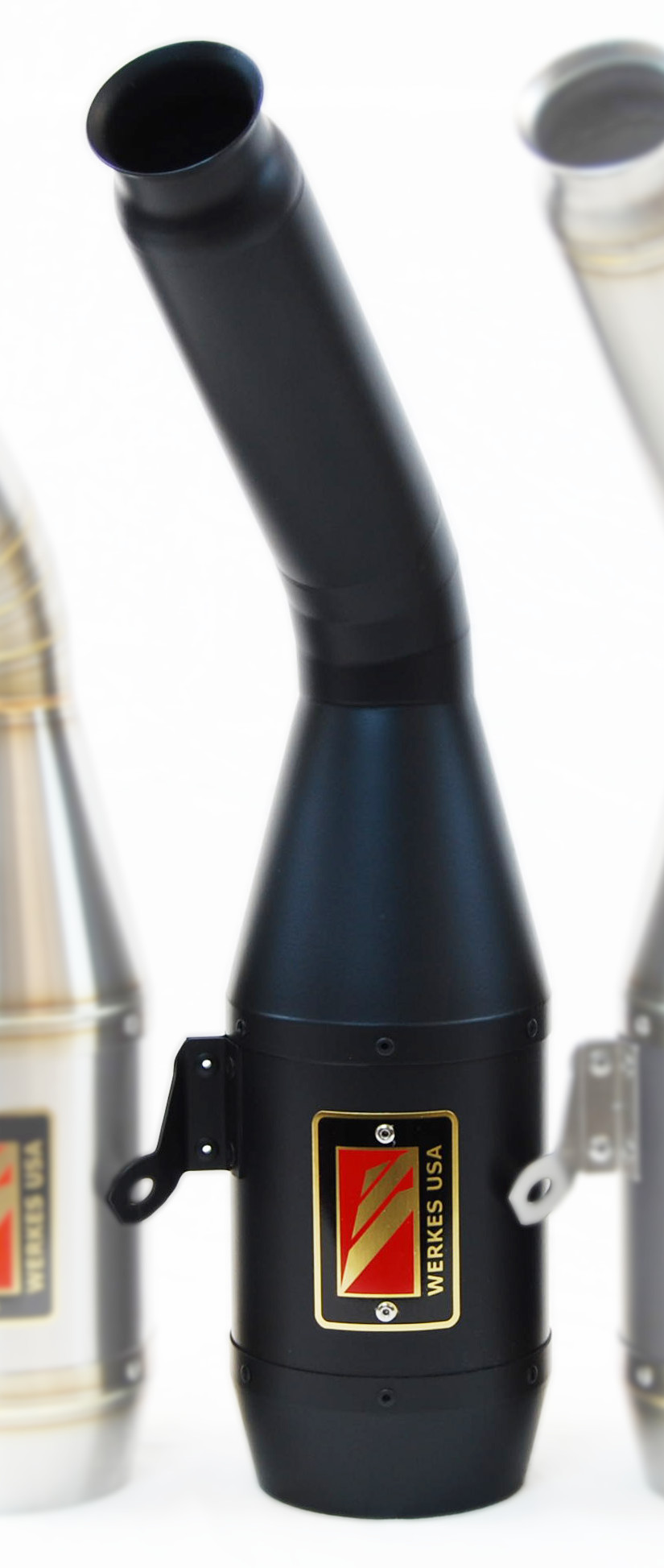 Black Velvet GP Slip On Exhaust - For 13-16 Triumph Street Triple, R, RX - Click Image to Close