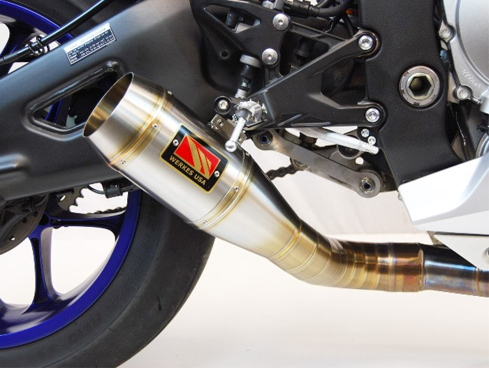GP Slip On Exhaust - For 15-22 Yamaha R1 - Click Image to Close