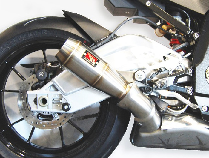 GP Slip On Exhaust - for 10-14 BMW S1000RR - Click Image to Close
