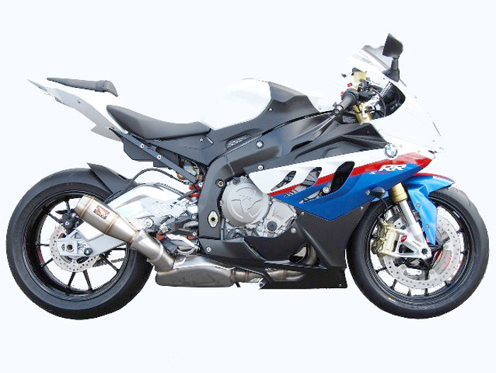 GP Slip On Exhaust - for 10-14 BMW S1000RR - Click Image to Close