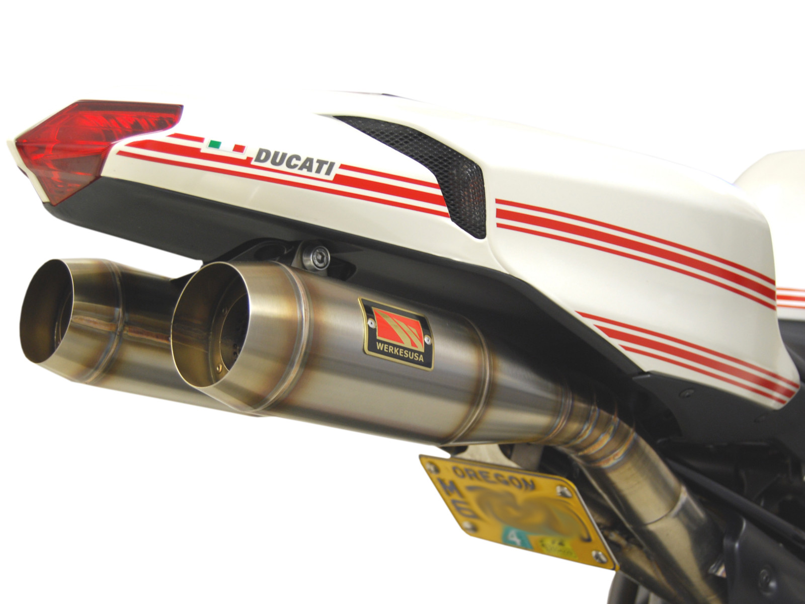 Dual GP Slip On Exhaust - for Ducati 848, 1098, 1198 - Click Image to Close