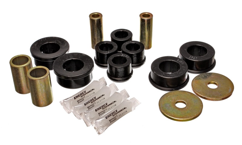 Black Front Control Arm Bushing Set Fits 02-06 Subaru Impreza/WRX - Click Image to Close
