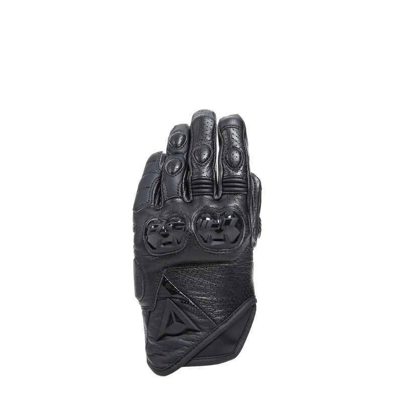 Dainese Blackshape Lady Leather Gloves Black/Black - Large - Women's leather gloves in Black, size Large - Click Image to Close