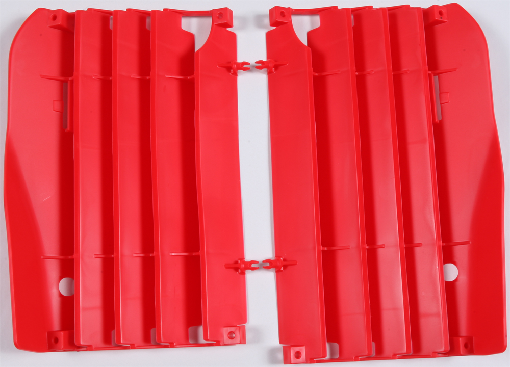 Radiator Louver Cover (Red) - For Honda 10-13 CRF250R - Click Image to Close