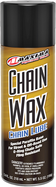 Maxima Chain Wax 5.5oz Aerosol Spray Chain Lube - Click Image to Close