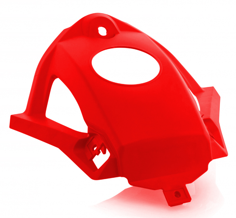 Tank Cover - Red - For 17-18 Honda CRF450RX CRF450R 2018 CRF250R - Click Image to Close