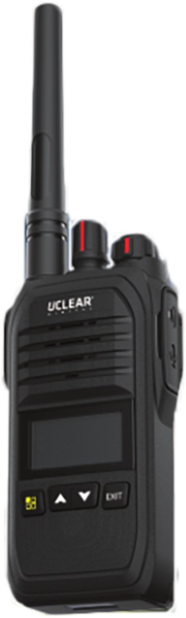 UCLEAR RUNE WT 600 Two Way Radio Bluetooth IP65 Weatherproof - Two way radio with Bluetooth and weather alerts - Click Image to Close