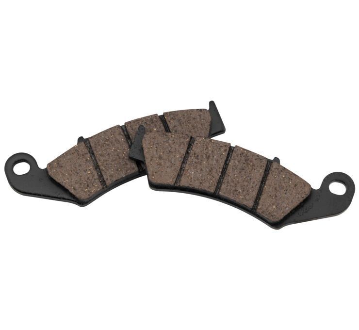 BikeMaster Front Organic Brake Pads - Fits Honda Models - Click Image to Close