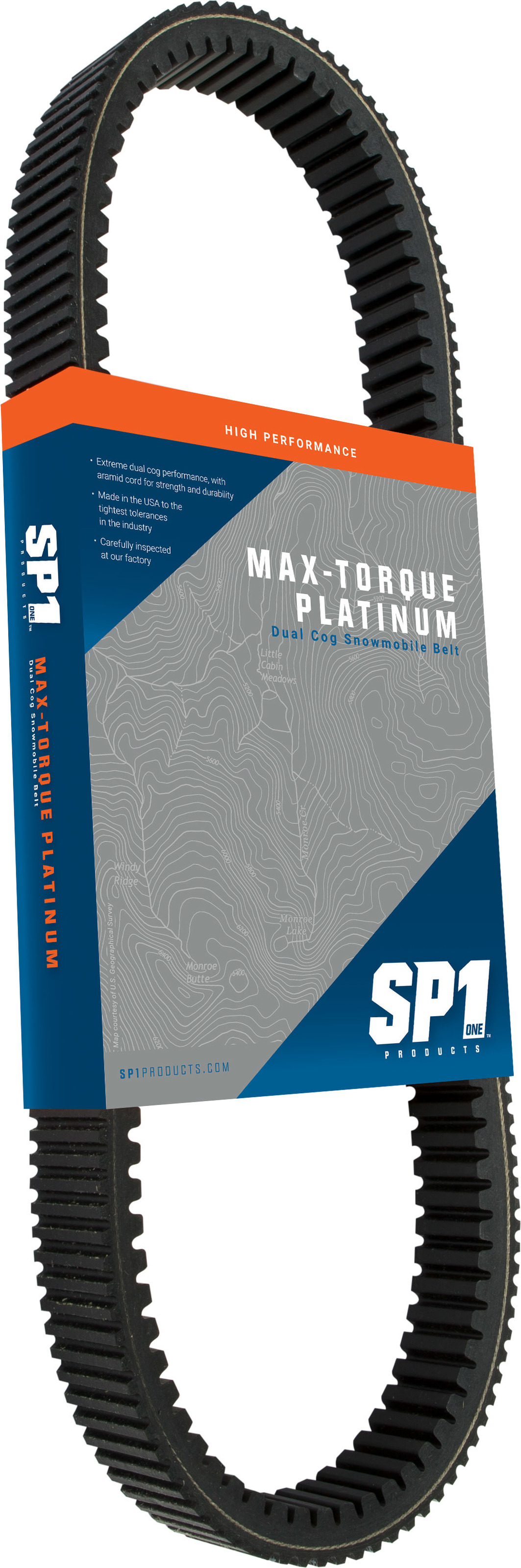 Max-torque Platinum Belt 48 3/16" X 1 15/32" - For 2018 Arctic Cat ZR/XF 8000 - Click Image to Close