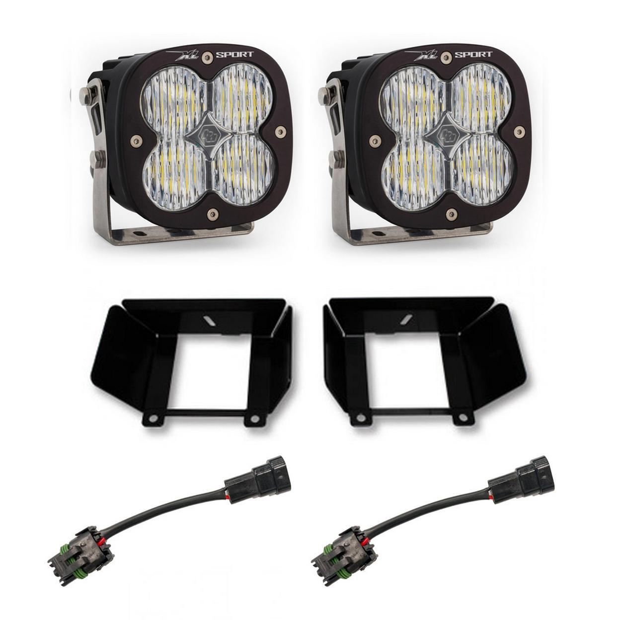 Baja Designs Fog Pocket Kit Fits 15-17 Ford F-150 XL Sport - Click Image to Close