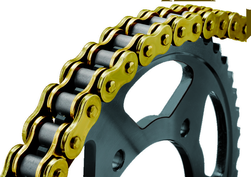 BikeMaster 530x150 BMZR Z-Ring Chain - Gold/Gold - Click Image to Close