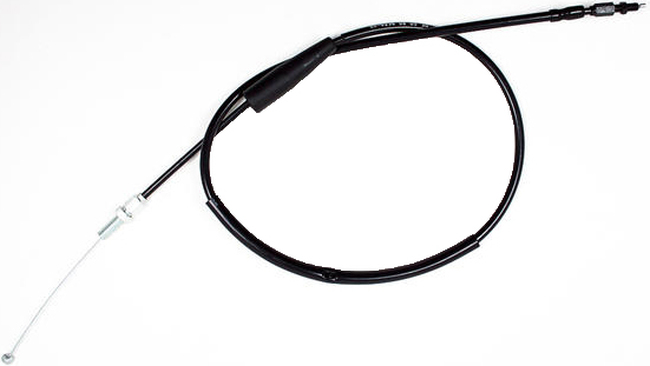 Black Vinyl Throttle Cable - Yamaha YZ125/250 - Click Image to Close