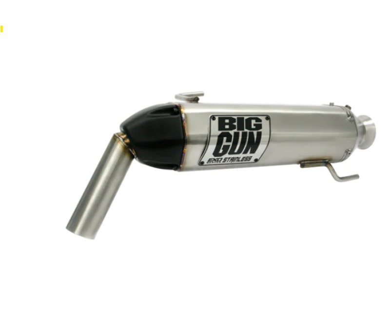 Big Gun EXO Stainless Slip-On Exhaust Fits 17-23 Polaris Sportsman 850/SP - Click Image to Close