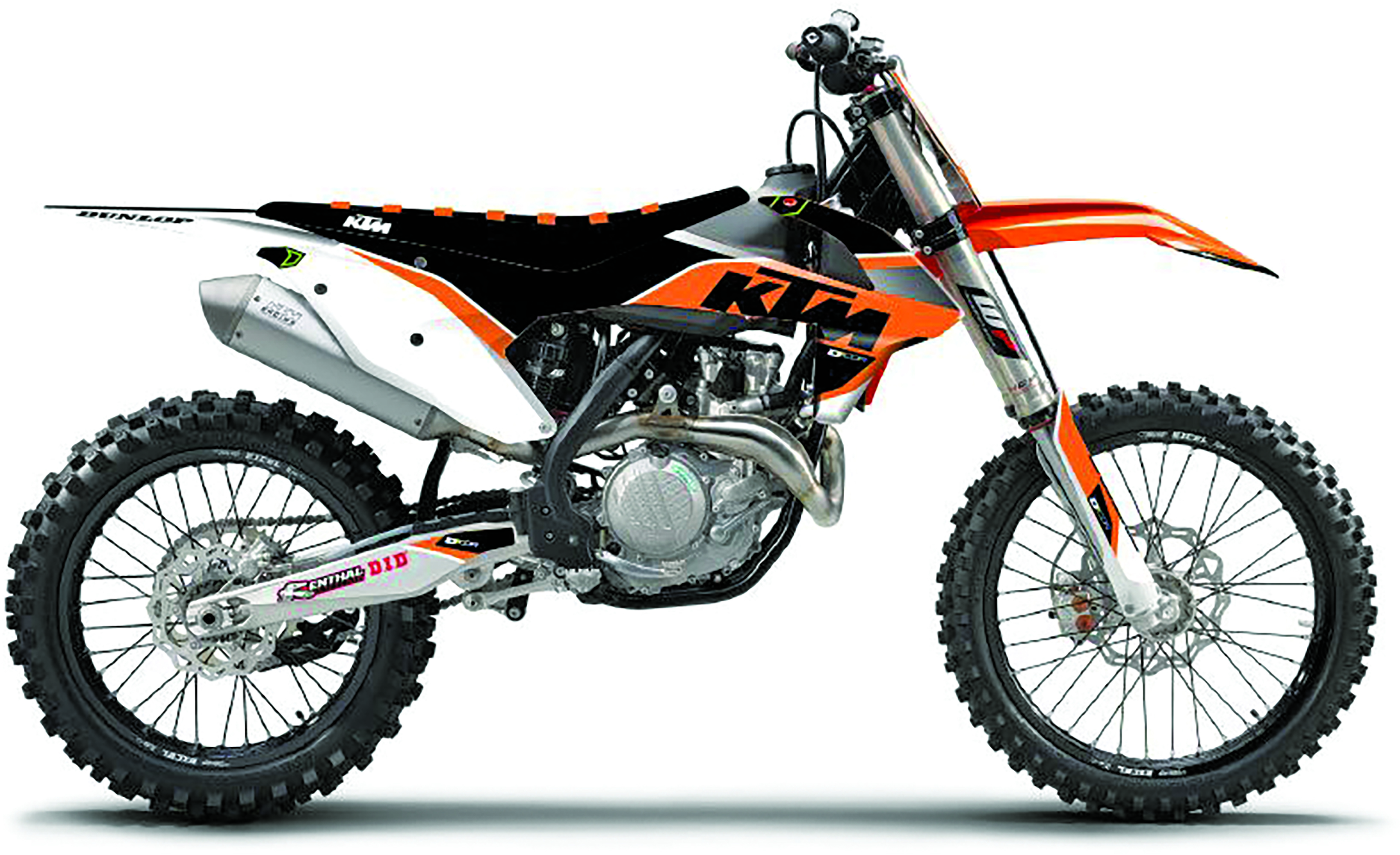 Raceline Graphics Complete Kit White Backgrounds - Many 16-18 KTM 125-500 - Click Image to Close