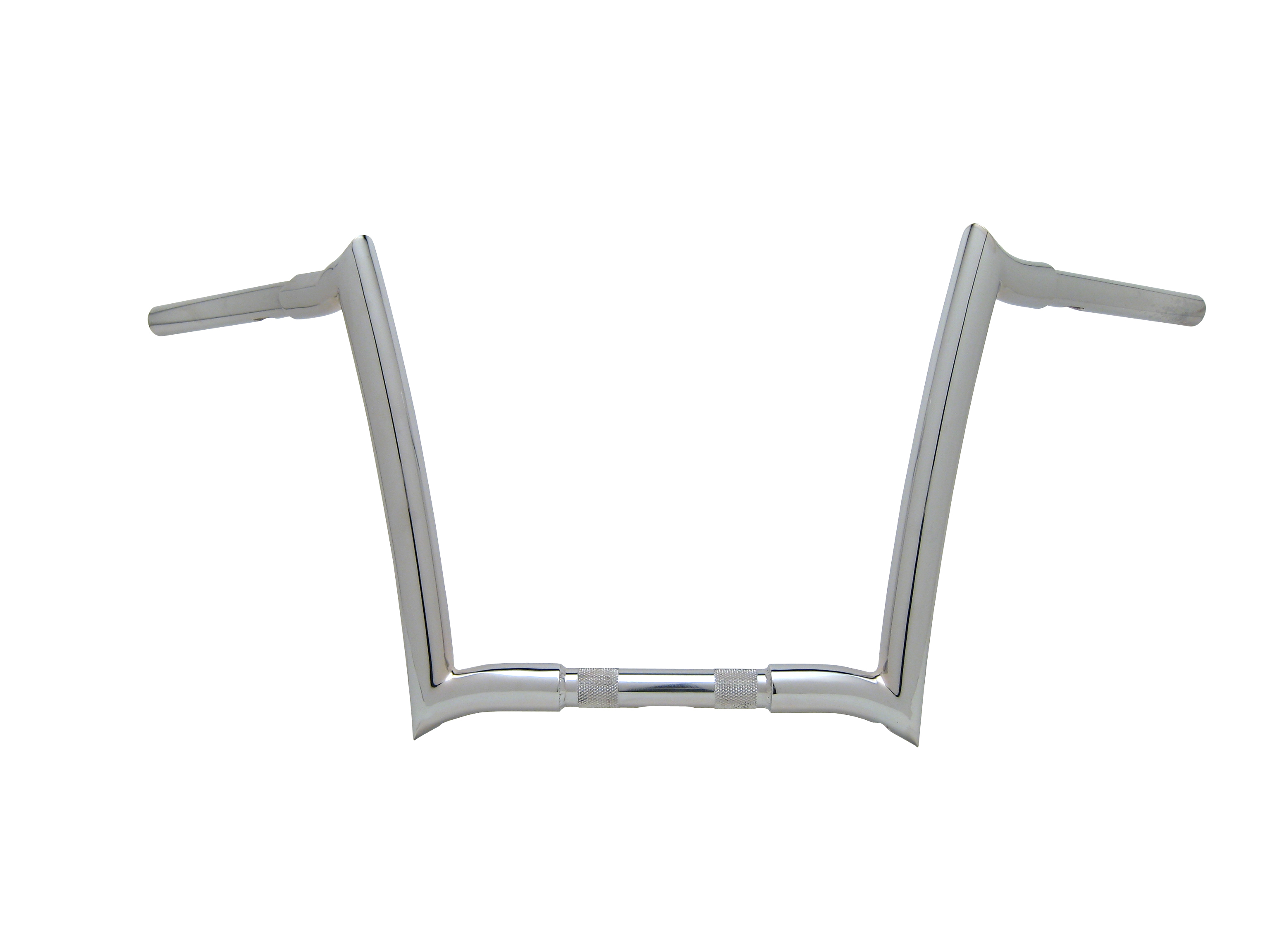 14" Monkey Handlebars Chrome - For 95-19 HD Road King/Glide - Click Image to Close
