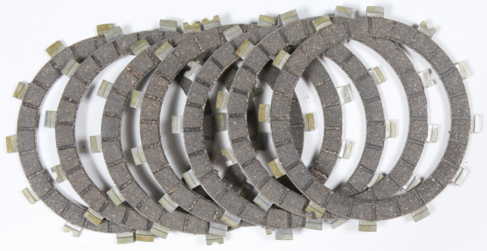 Redline Clutch Friction Kit Standard Cork Style - For Kawasaki KDX200 KH400 KX125 S3 - Click Image to Close