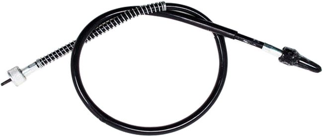 Motion Pro Black Vinyl Tachometer Cable For Yamaha XS/TX 1974-1983 - Tachometer cable for Yamaha XS650, XS750, TX650 - Click Image to Close