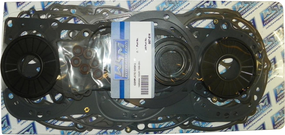 Complete Gasket Kit - For 99-00 Yamaha XL GP 1200 w/ Power Valve - Click Image to Close