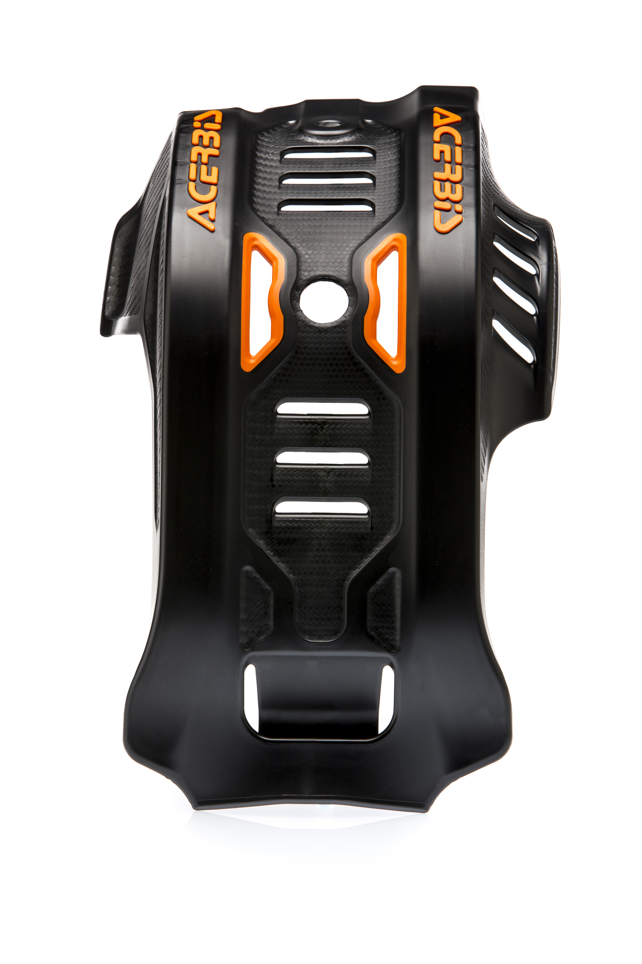 Acerbis Offroad Skid Plate Black/16 Orange - Click Image to Close