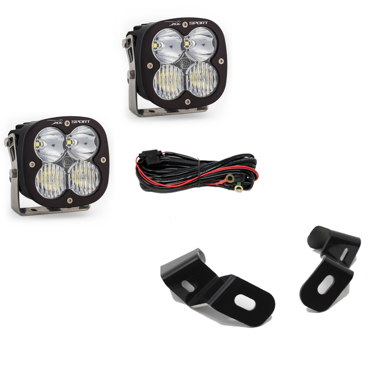 Baja Designs Sports Spot A-Pillar Kit Fits 2019+ Ram 2500/3500 - Click Image to Close