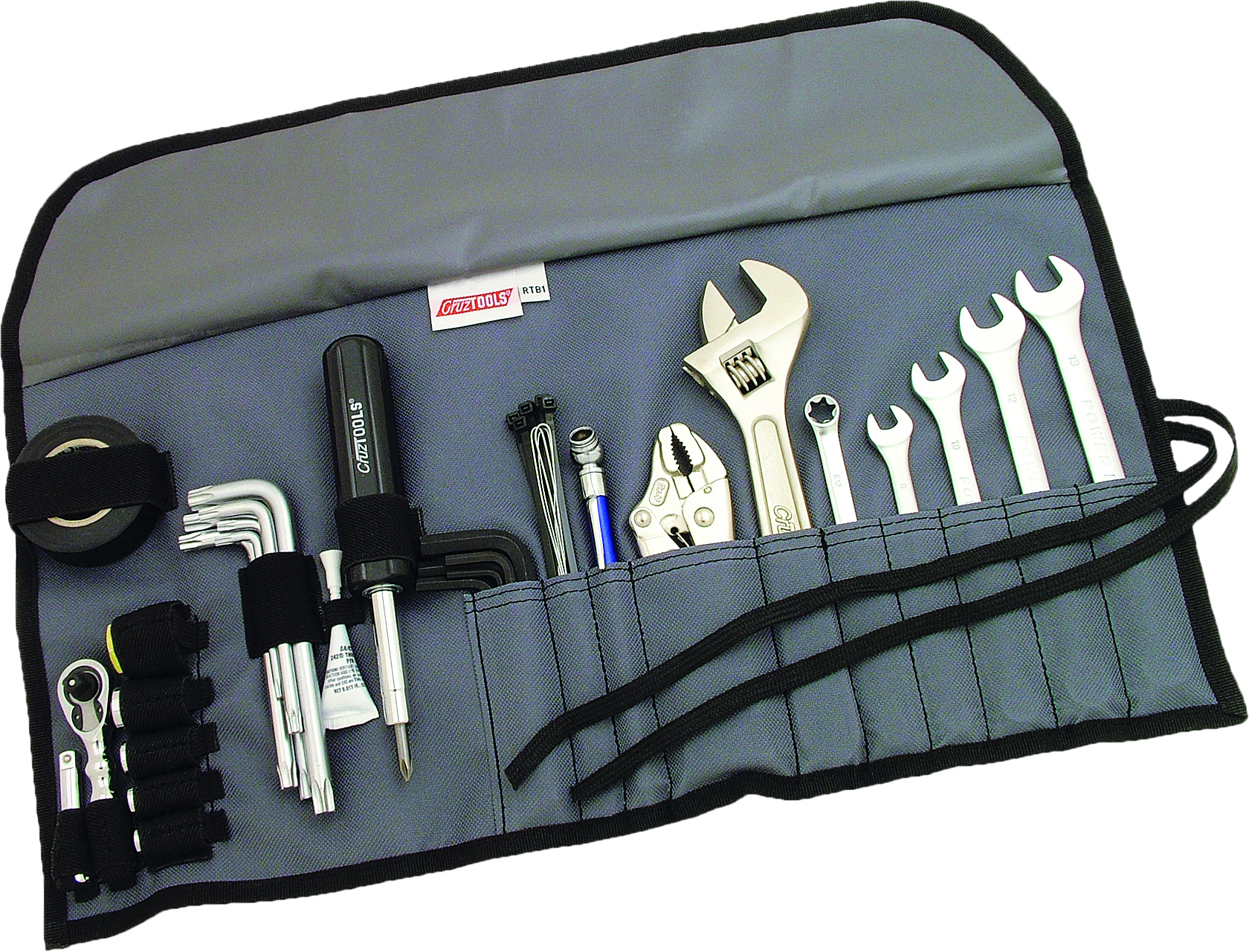 Roadtech B1 Tool Kit For BMW Motorcycles w/ Roll-Up Pouch - Click Image to Close