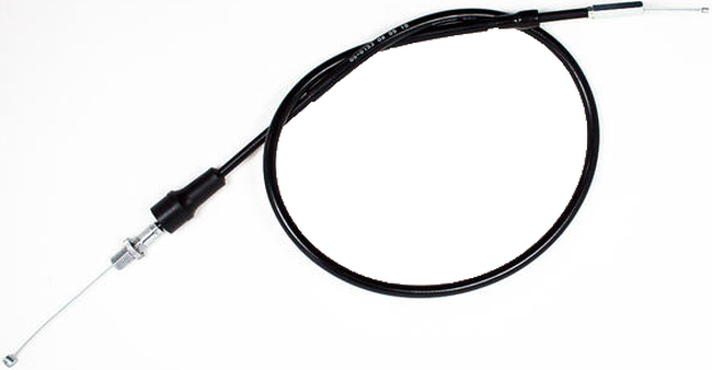 Black Vinyl Throttle Cable - Yamaha YFM350X Warrior YFM350 Moto-4 - Click Image to Close