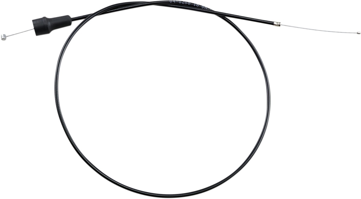 Black Vinyl Throttle Cable - Suzuki RM125/250 - Click Image to Close