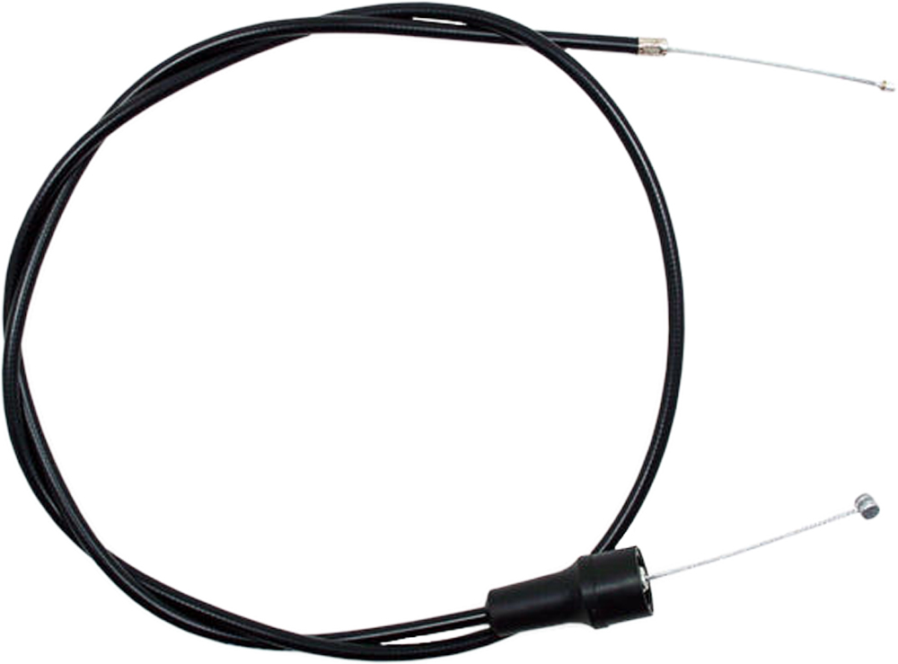 Black Vinyl Throttle Cable - Suzuki RM125/250 - Click Image to Close
