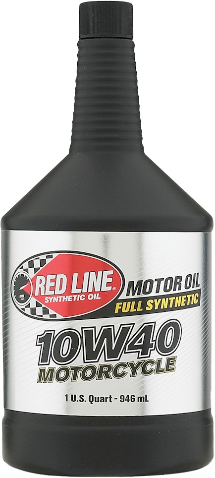 Red Line 10W40 Motorcycle Oil 1 Quart - High performance 10W40 oil for motorcycles - Click Image to Close