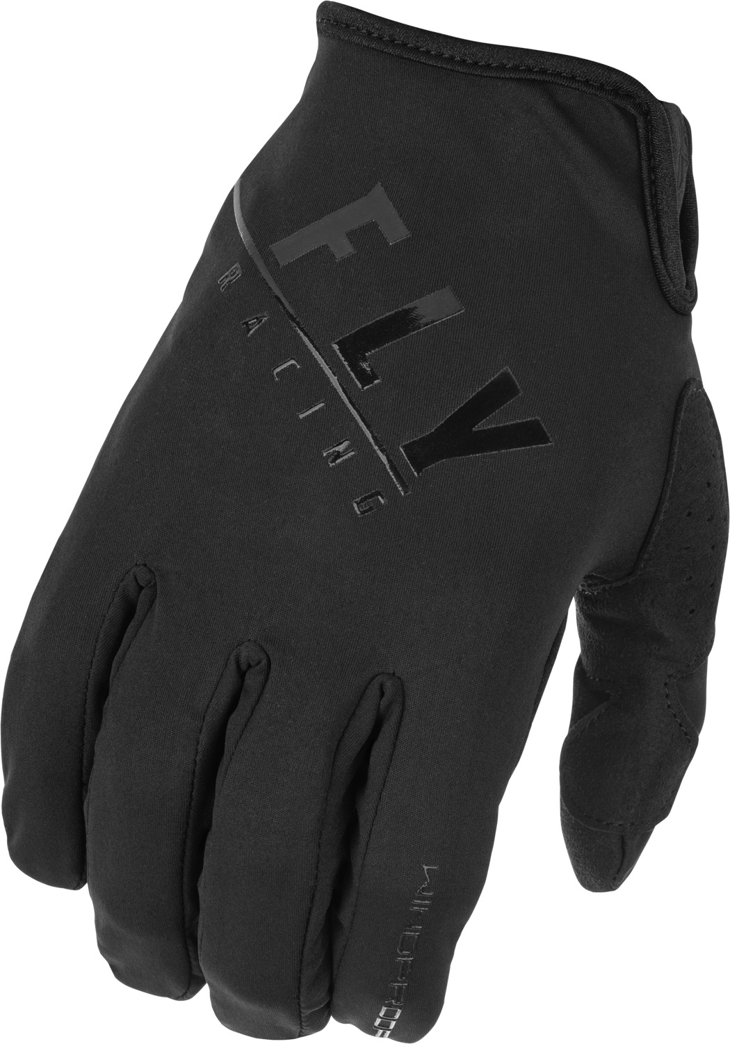 Fly Racing Windproof Gloves Black Size 12 - Windproof gloves in black, size 12 - Click Image to Close