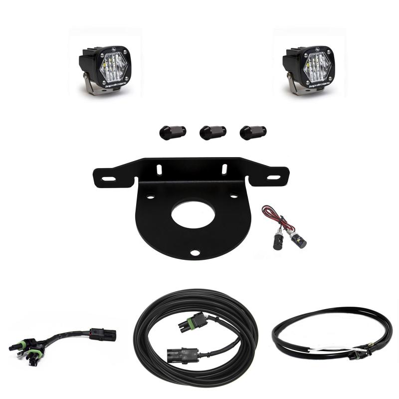 Baja Designs Dual S1 W/C Reverse Kit w/Upfitter Fits 2021+ Ford Bronco - Click Image to Close