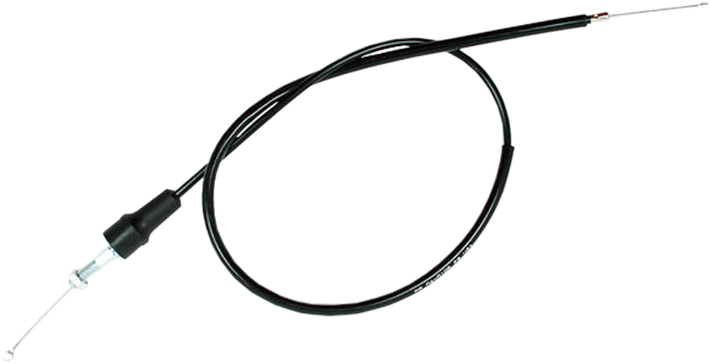 Black Vinyl Throttle Cable - 84-89 Suzuki RM80 - Click Image to Close