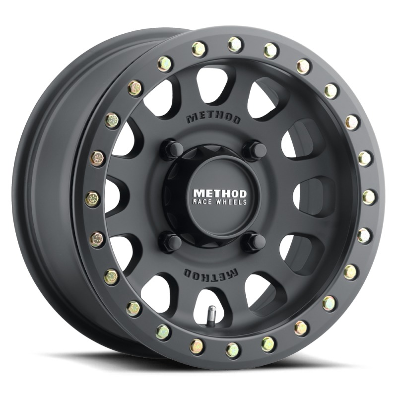 Method MR401 UTV Beadlock Wheel 15x10 6+4 Offset 4x156 Matte Black - UTV beadlock wheel 15x10 6+4/25mm 4x156 132CB Matte Black - Click Image to Close