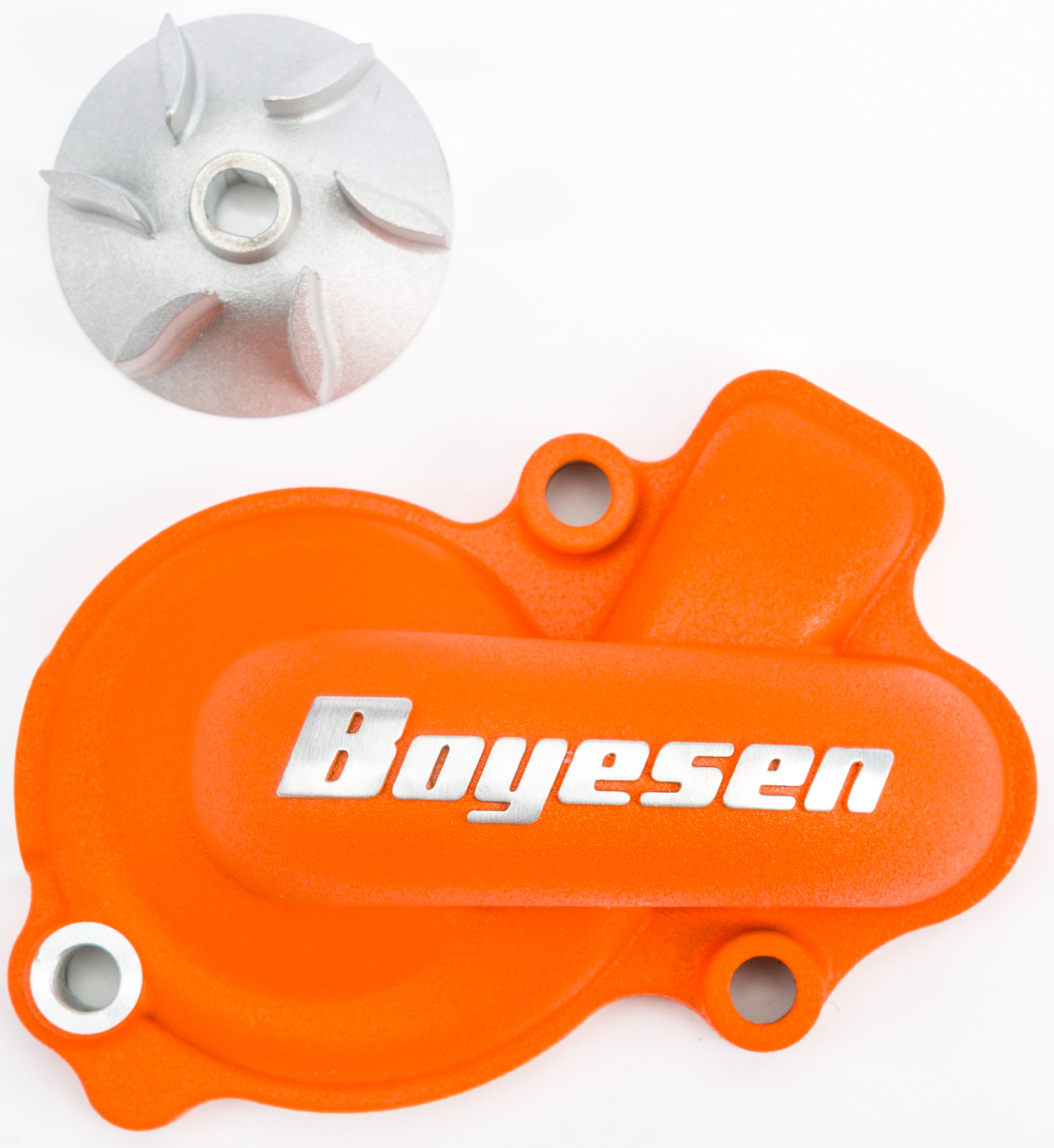 Waterpump Cover Impeller Kit Orange - 12-16 Husqvarna KTM 450/500 - Click Image to Close