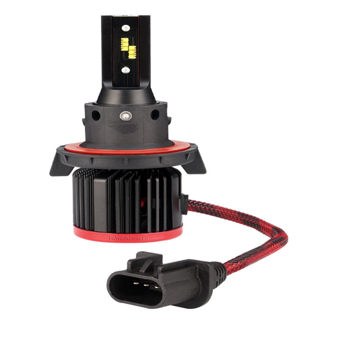 Pathfinder H13F3-B H13 Tri-LED Headlight Bulb High Performance - High output H13 LED headlight bulb, 6000K, 36W - Click Image to Close