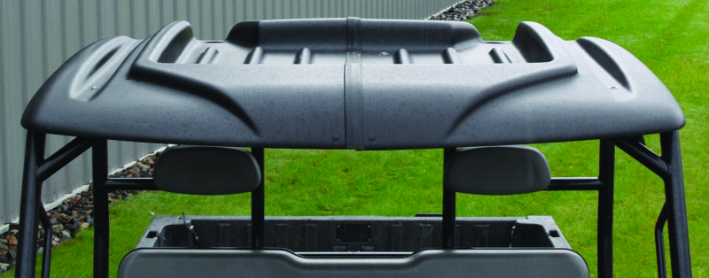 QuadBoss 2pc Roof - 60in Universal Fit - Universal 60in 2-piece roof by QuadBoss - Click Image to Close