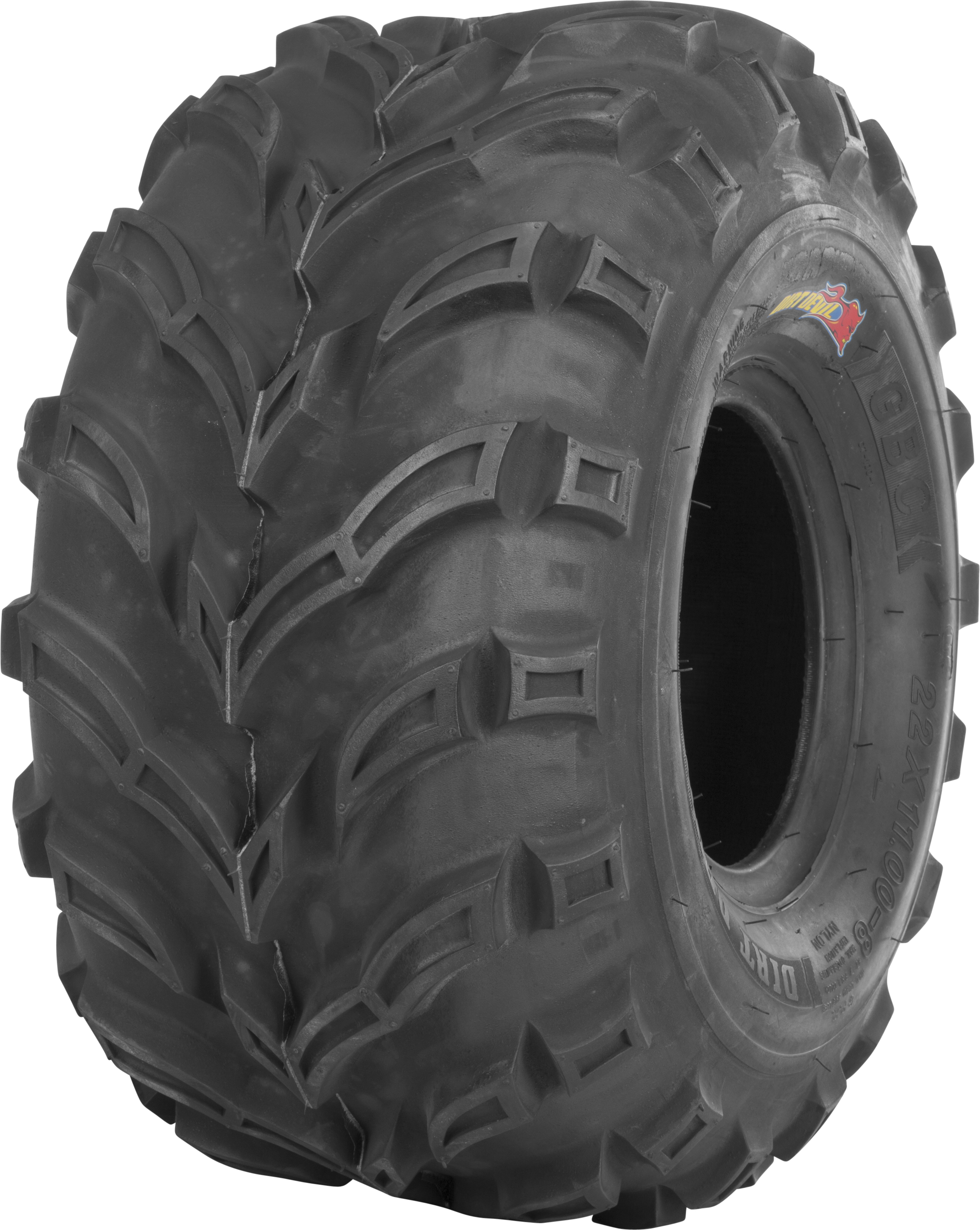 Dirt Devil Front or Rear Tire 25x12-9, 6-Ply w/ 20/32" Tread - Click Image to Close