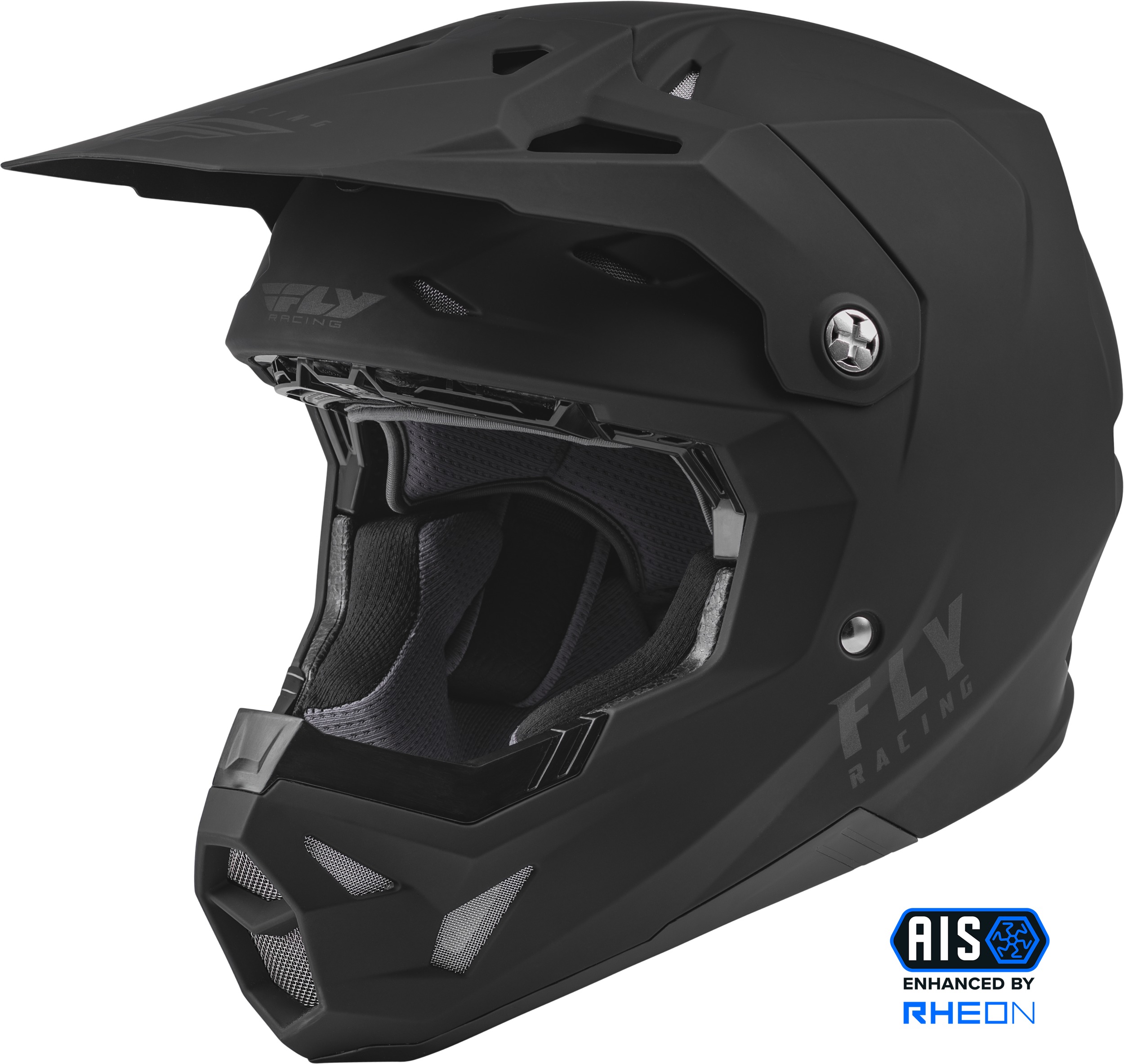 Youth Formula CP Solid Helmet Black Youth Large - Click Image to Close