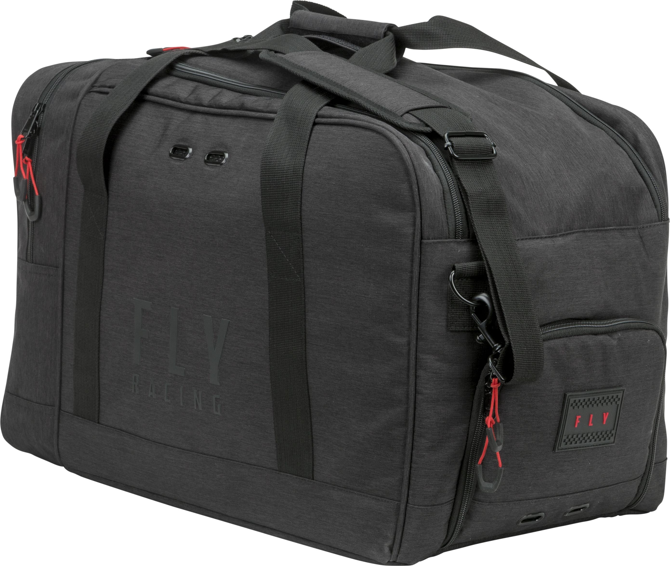 Fly Racing Carry-On Bag Black 45L - 45L carry-on gear bag in black - Click Image to Close