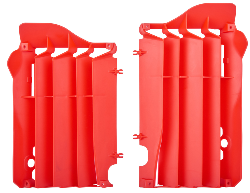 Radiator Louver Cover (Red) - For Honda 15-16 CRF450R - Click Image to Close