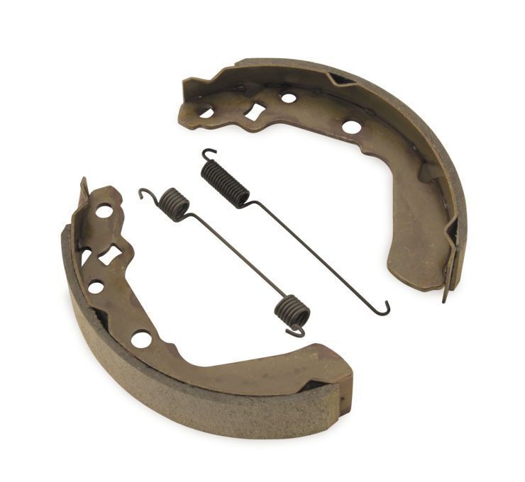 BikeMaster Organic Brake Shoes Front Fits Suzuki - Click Image to Close