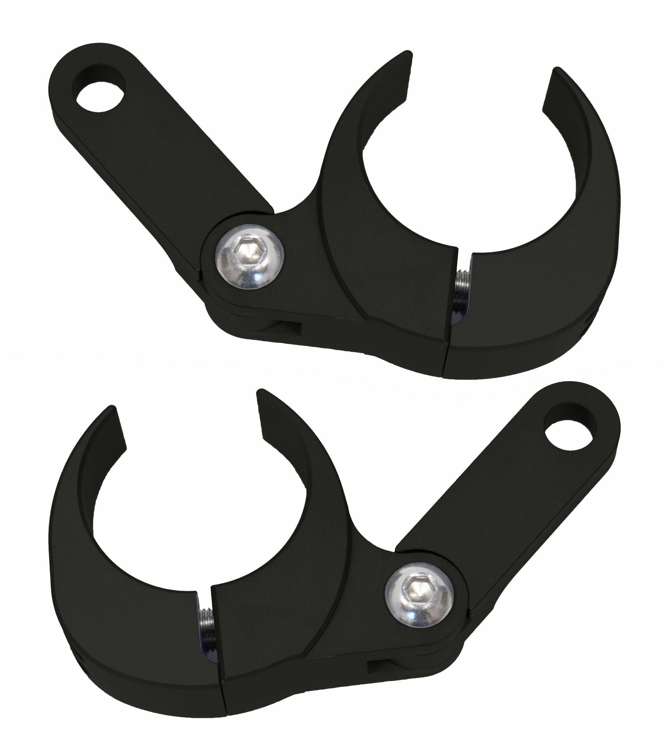 Modquad Pillar Light Mount Black 1.75" - Black A-Pillar Light Mount 1.75" - Click Image to Close