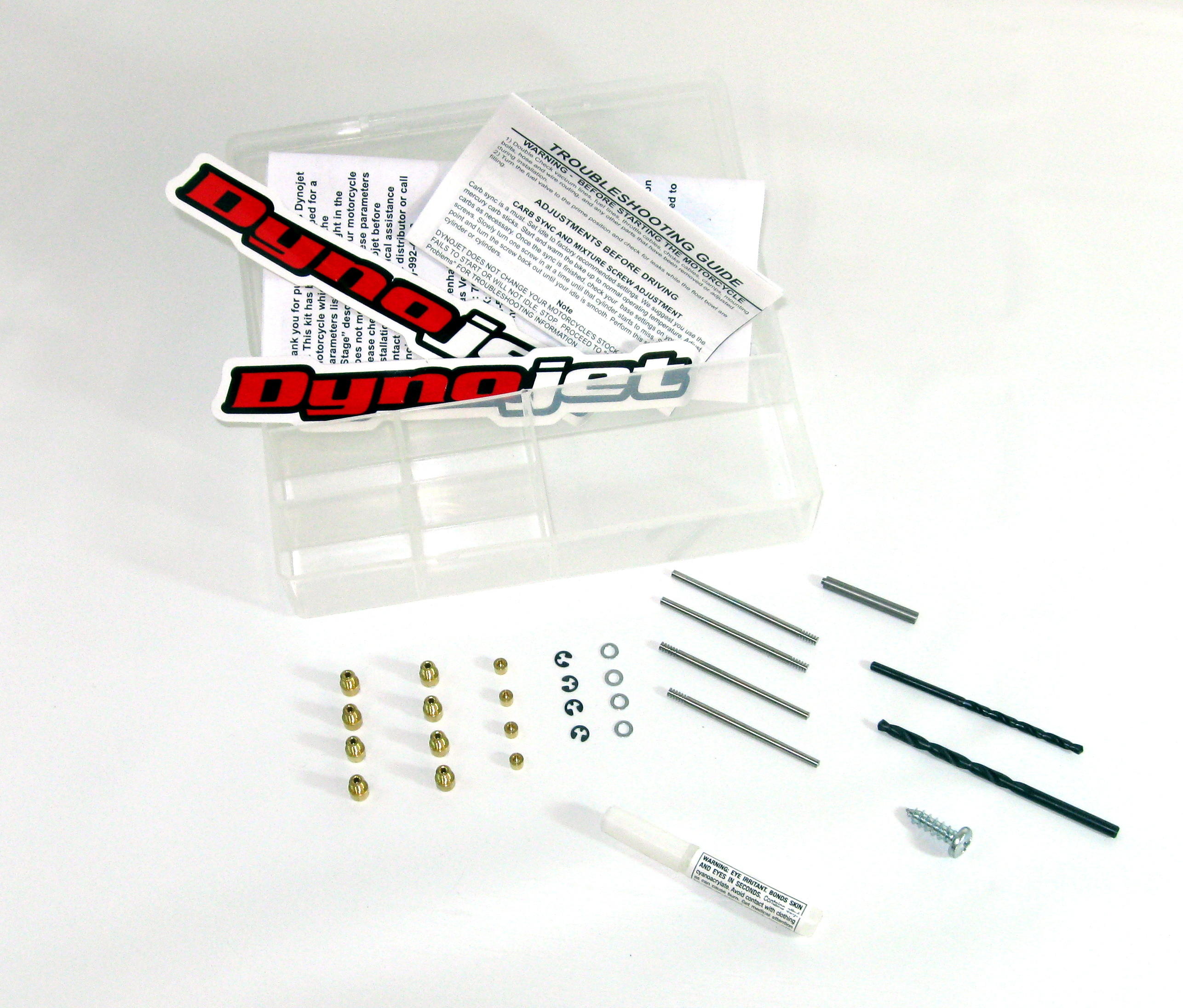 Carburetor Tuning Jet Kit - Stage 1 & 2 - For 87-07 Kawasaki KLR650 - Click Image to Close